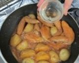 じゃがいもと鶏手羽の照り煮作り方6写真