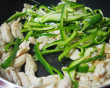 胸肉とピーマンの塩炒め♪とろっと食感♪作り方6写真