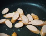 ソーセージと卵のふんわり炒め♪作り方3写真
