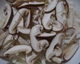 節約！大根の皮と椎茸の梅マヨネーズ和え♪作り方2写真