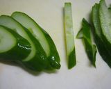 がごめ昆布と夏野菜のめんつゆ浸し♪作り方4写真