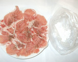 豚肉と豆もやしのごま塩炒め♪簡単作り方2写真