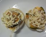 バジル香❀新玉葱×南瓜×茹で卵トースト作り方6写真