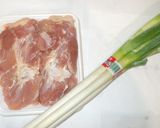ネギ鶏の粒マスタード炒め♪簡単作り方1写真