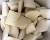 煮物はレンジですましちゃお！とり大根♡作り方2写真