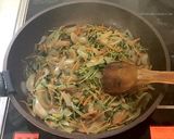 豆苗の甘醤油たまご炒め作り方5写真