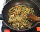豆苗の甘醤油たまご炒め作り方7写真