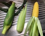 レンジで簡単 トウモロコシ作り方1写真
