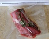 低温調理機による豚ヒレ肉のハム作り方4写真