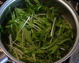簡単☆水菜の煮びたし作り方3写真
