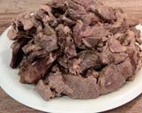 すじ肉で馬肉鍋作り方1写真
