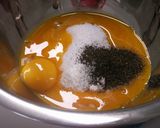 ✿ゆうこちゃんの紅茶シフォンケーキ✿型用作り方3写真
