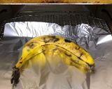 BBQ キャンプで 焼きチョコバナナ作り方9写真