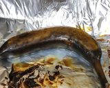 BBQ キャンプで 焼きチョコバナナ作り方10写真