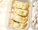 ズボラで愛♡餃子のチーズ焼き弁当作り方1写真