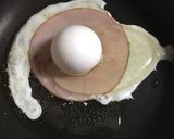 お弁当に ハムエッグの作り方作り方1写真