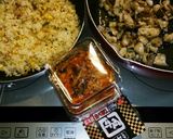 炒飯の豚キムチ丼 Ver.ちょい盛り作り方1写真