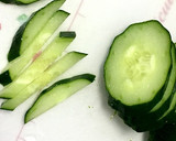 さっぱりな鶏皮きゅうり【作り置きにも】作り方2写真