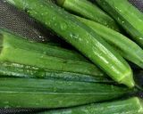 オクラのヨーグルト胡麻和え作り方1写真