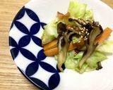 お弁当にもう一品⁂まいたけ入り野菜炒め作り方4写真
