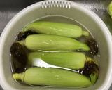 バーミキュラで簡単 とうもろこし蒸し焼き作り方1写真