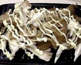 簡単！うまうま！舞茸のマヨチーズ焼き作り方2写真