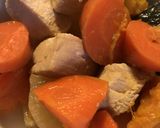 根菜＆野菜と鶏肉のあまからしょうが煮作り方4写真