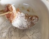 ポン酢で下味！やわらか鶏天作り方4写真