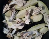 茄子と舞茸のめんつゆ煮作り方2写真