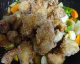 簡単！たれが美味し～い♪酢鶏／酢豚作り方11写真