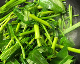 空心菜の中華炒め（中華屋定番のあれ）作り方4写真