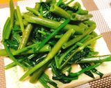 空心菜の中華炒め（中華屋定番のあれ）作り方5写真