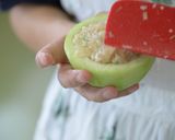 摘果メロンの煮物作り方3写真