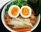半熟茹で玉子作り方7写真