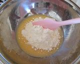 マーブルチョコのせココナッツケーキふわ～作り方2写真
