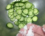 夏【しらす・わかめ・胡瓜の酢の物】作り方1写真