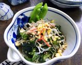 夏【しらす・わかめ・胡瓜の酢の物】作り方11写真