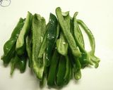 ピーマンの肉巻き　ピリ辛ケチャップソース作り方1写真