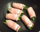 ピーマンの肉巻き　ピリ辛ケチャップソース作り方5写真