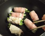 ピーマンの肉巻き　ピリ辛ケチャップソース作り方7写真