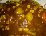 カレーとカレー茹で焼きそば‼️作り方4写真