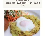 千切りキャベツ大量消費♪カレー巣ごもり卵作り方7写真