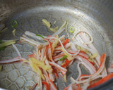 カニカマと豆腐のとろふわスープ♪作り方2写真