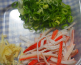 カニカマと豆腐のとろふわスープ♪作り方1写真