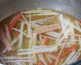 カニカマと豆腐のとろふわスープ♪作り方4写真