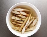 簡単おつまみ☆ごぼうの揚げない塩唐揚げ。作り方1写真