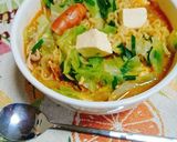 野菜がとれる辛ラーメン作り方4写真