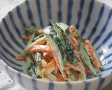 きゅうりと人参のカニカママヨネーズ和え♪作り方6写真