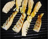 焼き筍のアジアンな黄身酢ソース添え作り方9写真