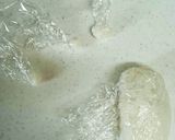 すみっこぐらしのしろくま弁当作り方1写真